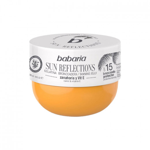 Babaria Sun Reflections Carrot Tanning Jelly Spf 15 300ml