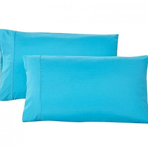 Royale pillow case  plain standard turquoise