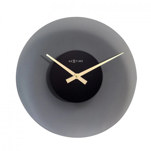 Nextime wall clock float grey