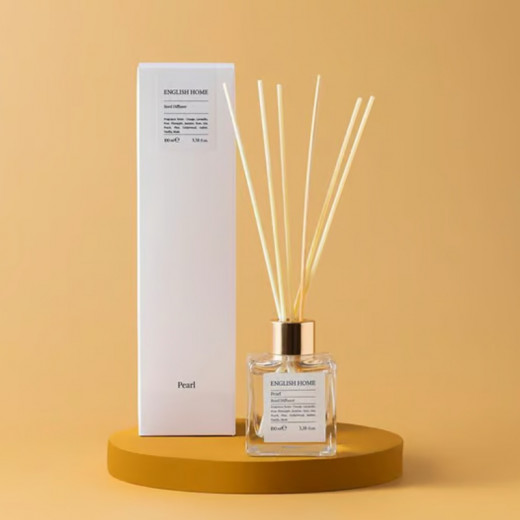 English Home Pearl Reed Diffuser White 100 ml