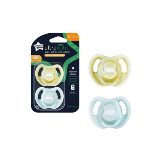 Tommee Tippee Baby Ultralight Silicone Pacifier For 6-18 Months