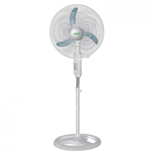 Sona Stand Fan  - Ivory 18 Inches