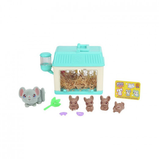 مجموعة اللعب الصغيرة ماما سربرايز من ليتل لايف بيتس - فأر صغير من مووس