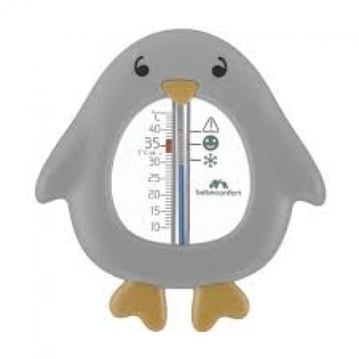 Bebe Confort Pingou Bath Thermometer, Grey Color