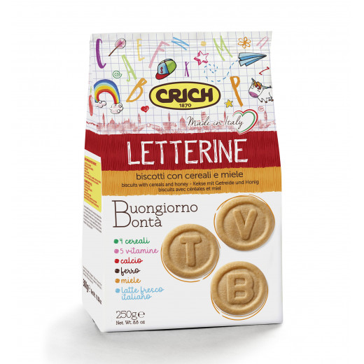Crc letterine biscuit 250g