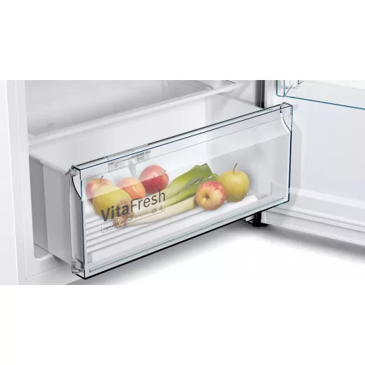 Bosch free-standing fridge-freezer with freezer at top 178 x 70 cm White Serie | 2