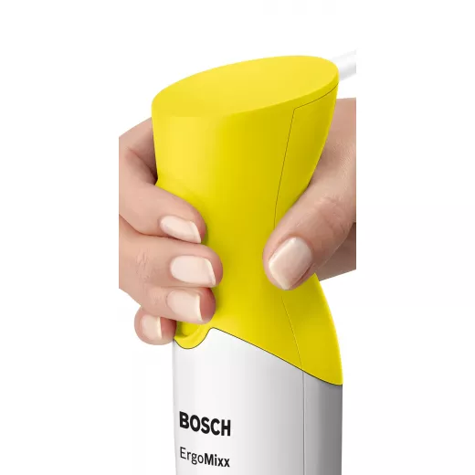 Hand blender ErgoMixx 600 W White, intensive yellow
