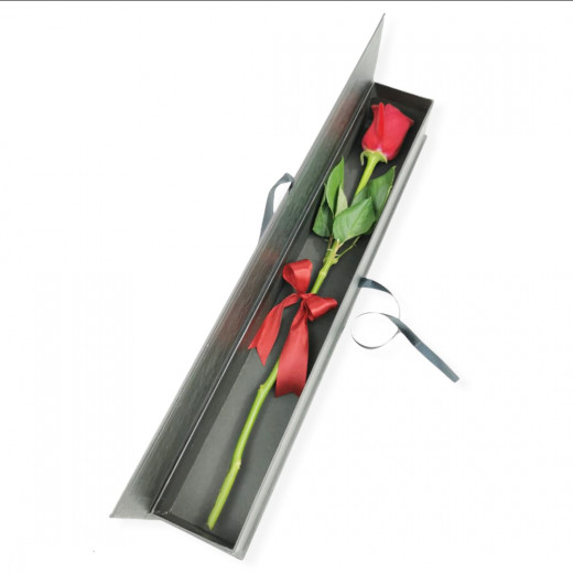 One Classy Red Roses, Black Box