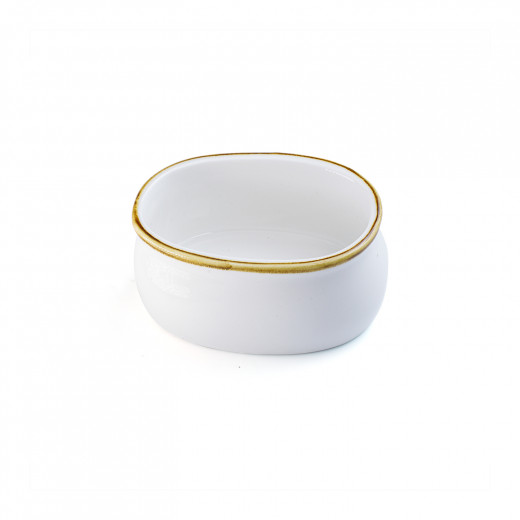 Porceletta Ivory Mocha Porcelain Sugar Pot 9.5 cm / 4