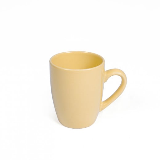 Decopor Stoneware yellow Color Mug 360 milliliter