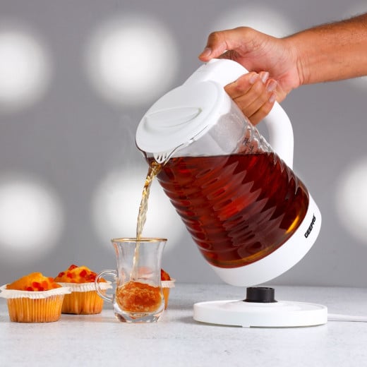 Geepas electric glass kettle 1.7L