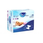 Fine care incontinence unisex adult briefs diapers waist (up to 178 cm) x- large-pack of 14 diapers