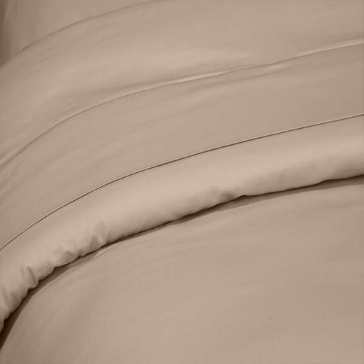 Fieldcrest Plain Duvet Cover King Size, Linen Color