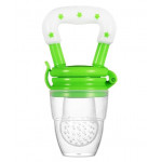 Smart Baby Silicone Food And Fruit Nibbler, Green Color