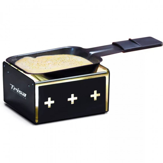 Trisa candle raclette "My raclette" black