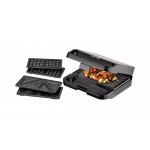 Trisa double plate barbecue grill "Snack mate"
