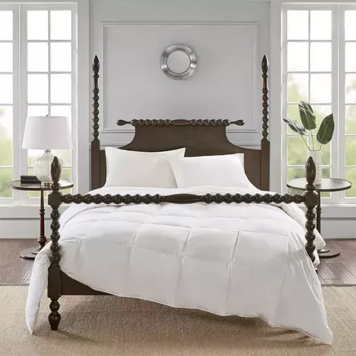 Nova Home Luxury Duck Down & Feather Comforter, White Color 200*220