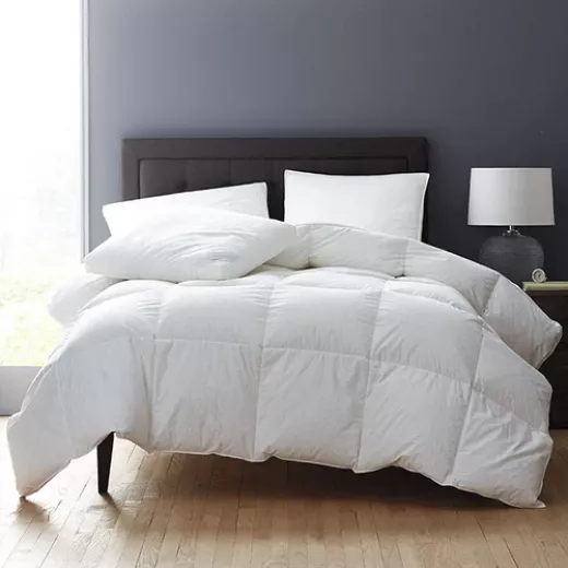 Nova Home Luxury Goose Down Comforter 90%, Size 240x220, White Color