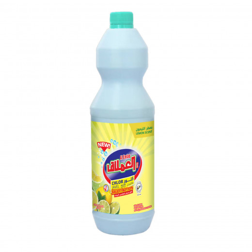 Al emlaq multi-purpose cleaner containing bleach, 1 liter, lemon