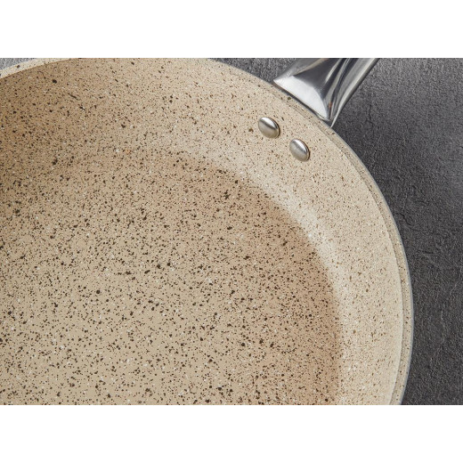 Charm Granite Fry Pan 26 Cm Beige