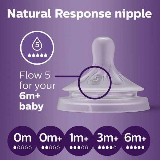 Philips Avent Natural Response Nipple Flow 5