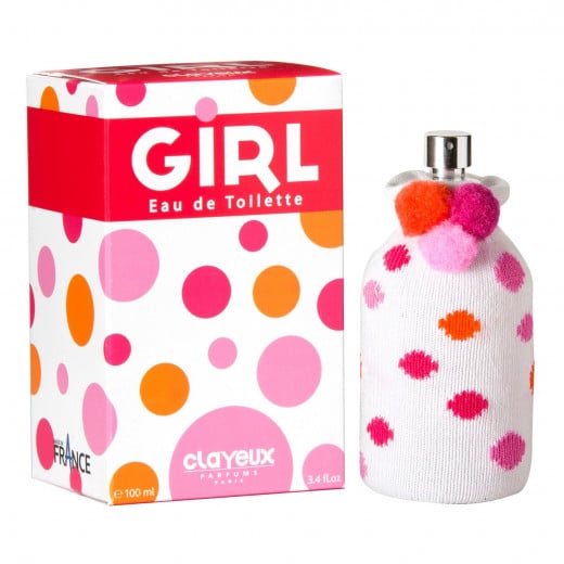 Clayeux Children's Perfume For Girls, Eau De Toilette, 100 Ml, 2 Packs