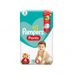 Pampers Pants Diapers Jumbo Pack, Number 4 Size 9, 14 Kg, 26 Pieces