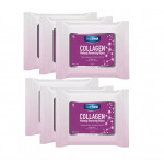 DeepFresh Make-up Remover With Collagen, 25 wipes, 6 Packs