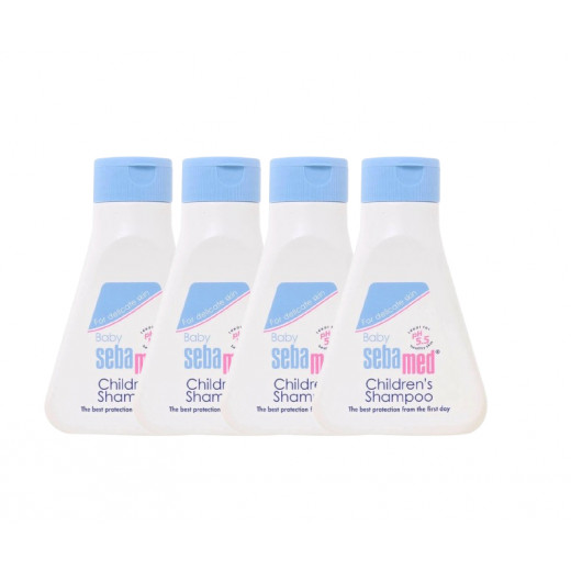 Sebamed Baby Shampoo, 150 Ml, 4 Packs