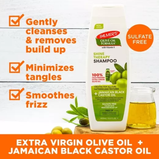 Palmer's Olive Oil Formula Smoothing Shampoo, 400 ml, 2 Packs