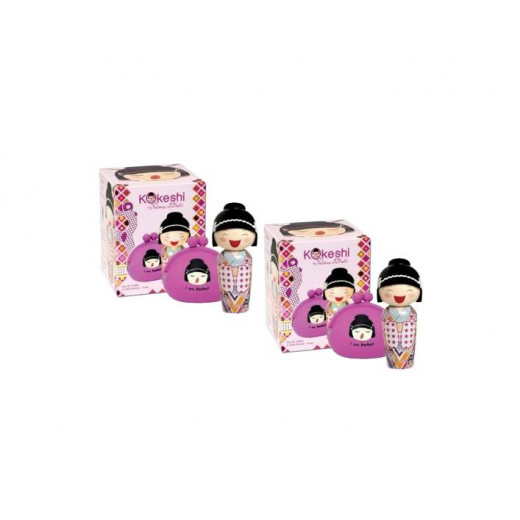Kokeshi Lotus Perfume Gift Set With Purse,  Eau de Toilette, 50 Ml, 2 Packs