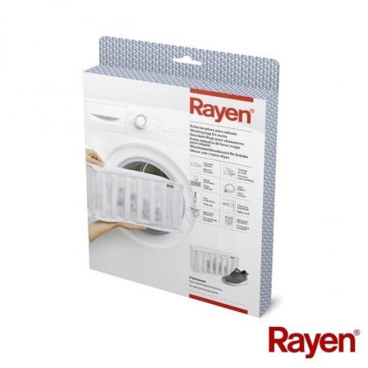 Rayen Dryer Laundry Footwear , Reusable Protective Bag For Shoe Wash, White,34 X 16 X 19 Cm,6290.01