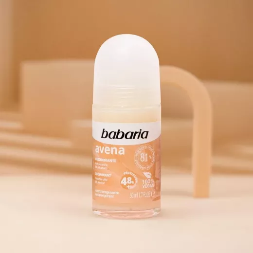 Babaria Deodorant Roll On Oats 50ml