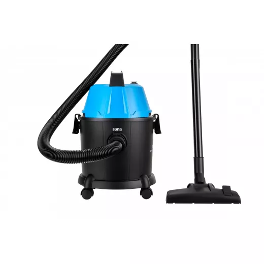 Sona Vacuum Cleaner Wet & Dry 2400W Blue 15 L