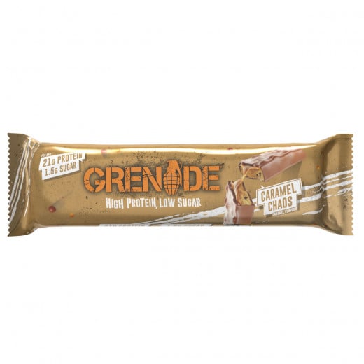 Grenade Caramel Chaos Bar 60g
