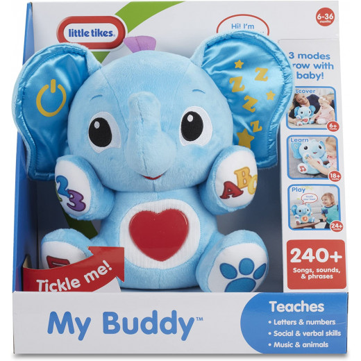 Little Tikes | Fantastic Firsts My Buddy Blue Elephant