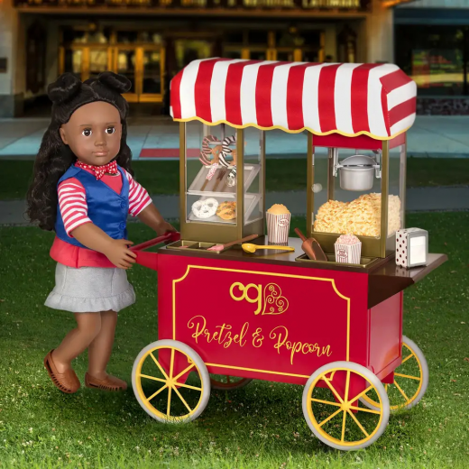 Our Generation - Pretzel & Popcorn Cart