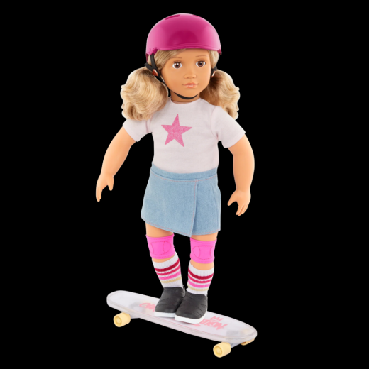Our Generation Ollie Skateboarder Doll