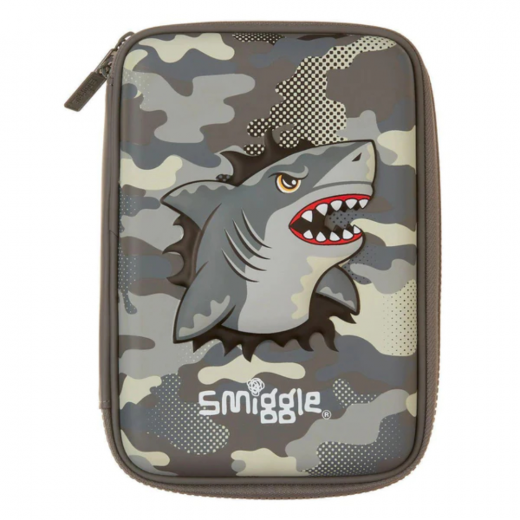Smiggle | pencil case Grey Shark