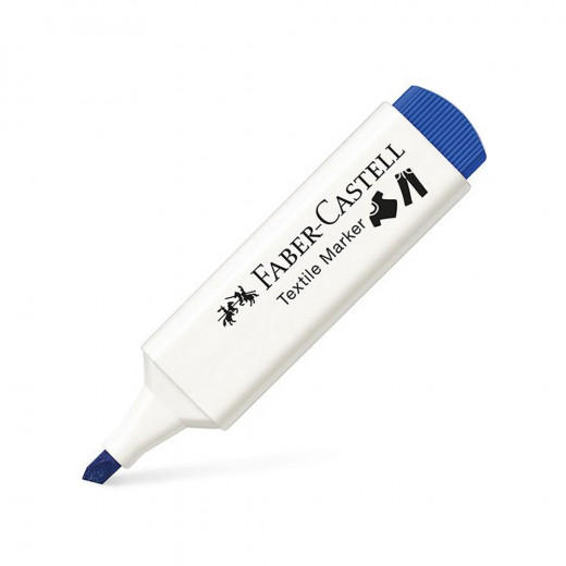 Faber Castell - Textile Fabric Marker - Navy Blue