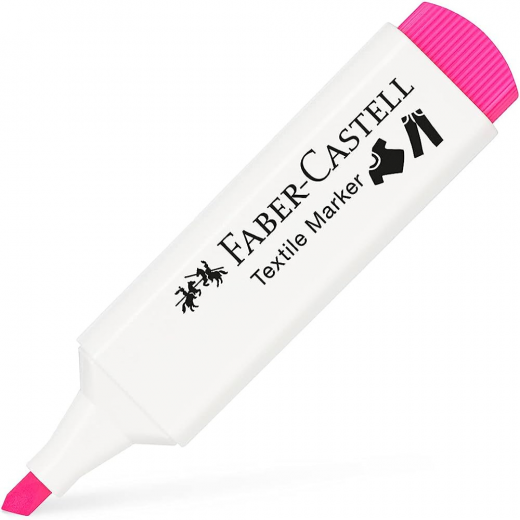 Faber Castell - Textile Fabric Marker - Pink