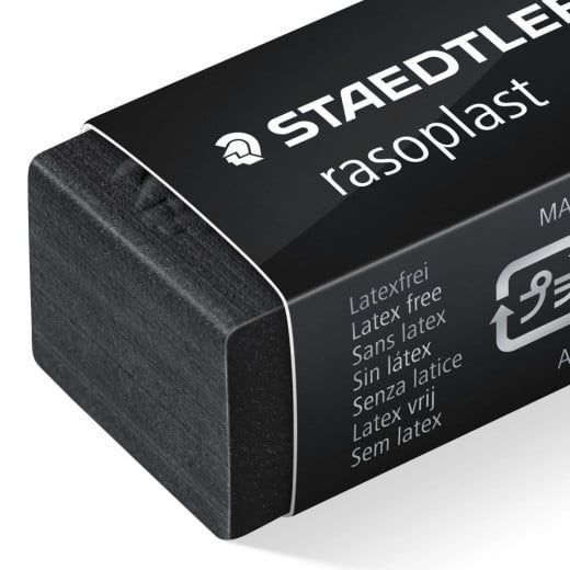 Staedtler - Rasoplast Softy Plastic Eraser - Black