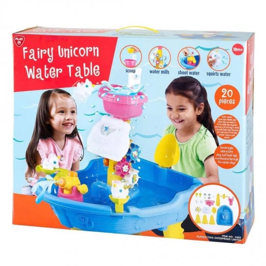 PlayGo Fairy Unicorn Water Table, 20 Pieces