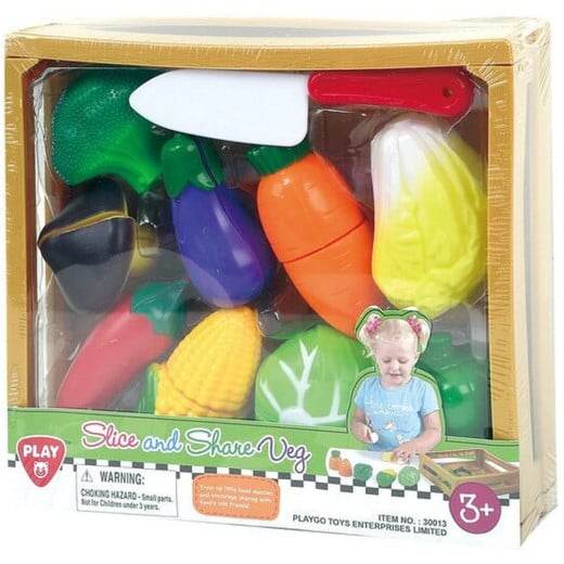 PlayGo Slice And Share Vegetables