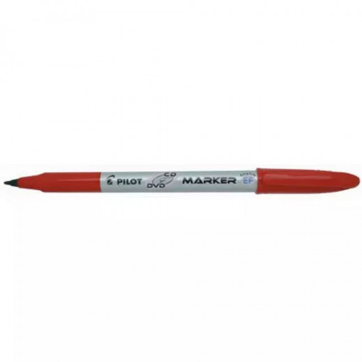 قلم ماركر أحمر من بايلوت