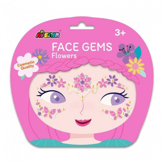 AVENIR - Face Gems - Flower