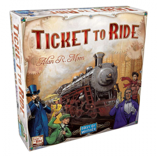 K Toys | Ticket to Ride Board Game - A Cross-Country Train Adventure for Friends and Family!