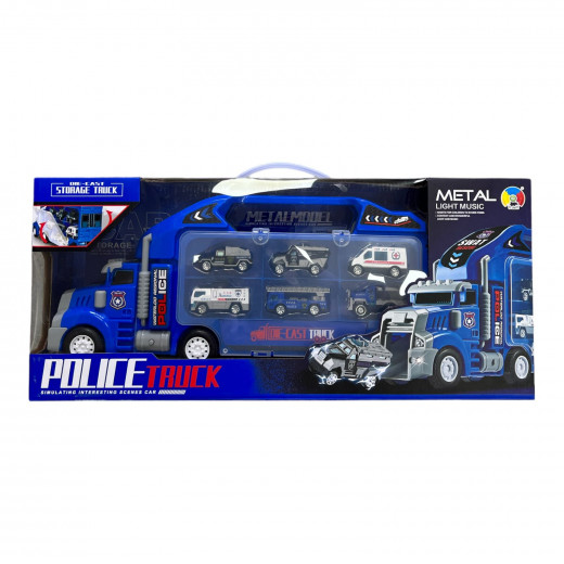 K Toys | Police Truck Storage