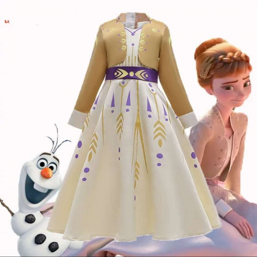 K Costumes | Anna Costume Girls Elsa Birthday Fancy Dress Kids Birthday