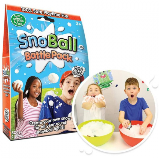 Zimpli Kids | Snowball Battle Pack 4 Use Pack - 80g